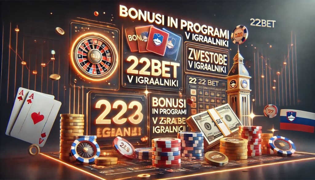 Bonusi in programi zvestobe v 22BET igralnici