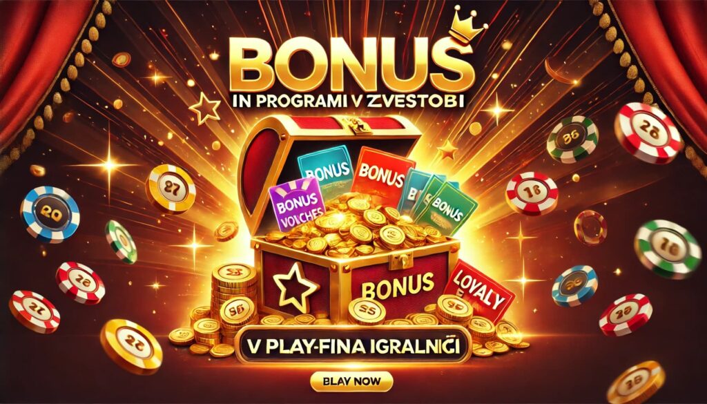 Bonusi in programi zvestobe v Playfina igralnici