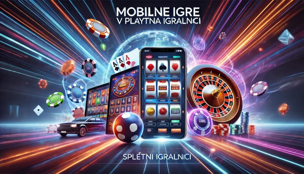 Mobilne igre v Playfina spletni igralnici